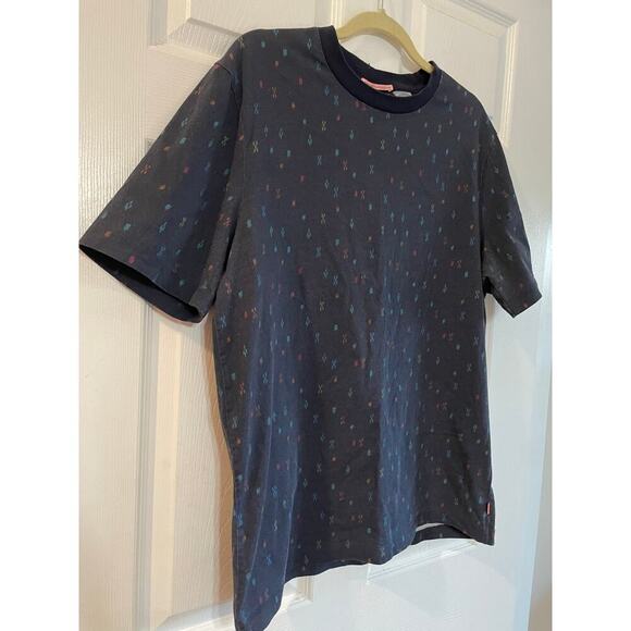 Scotch & Soda Printed Organic Cotton Jersey Crewneck T-Shirt size XL - Picture 10 of 14